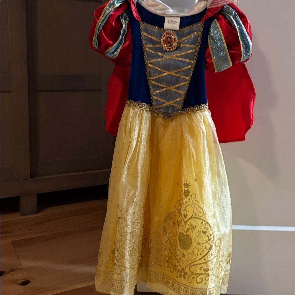 Disney Snow White Dress with Red, Blue, and Yellow